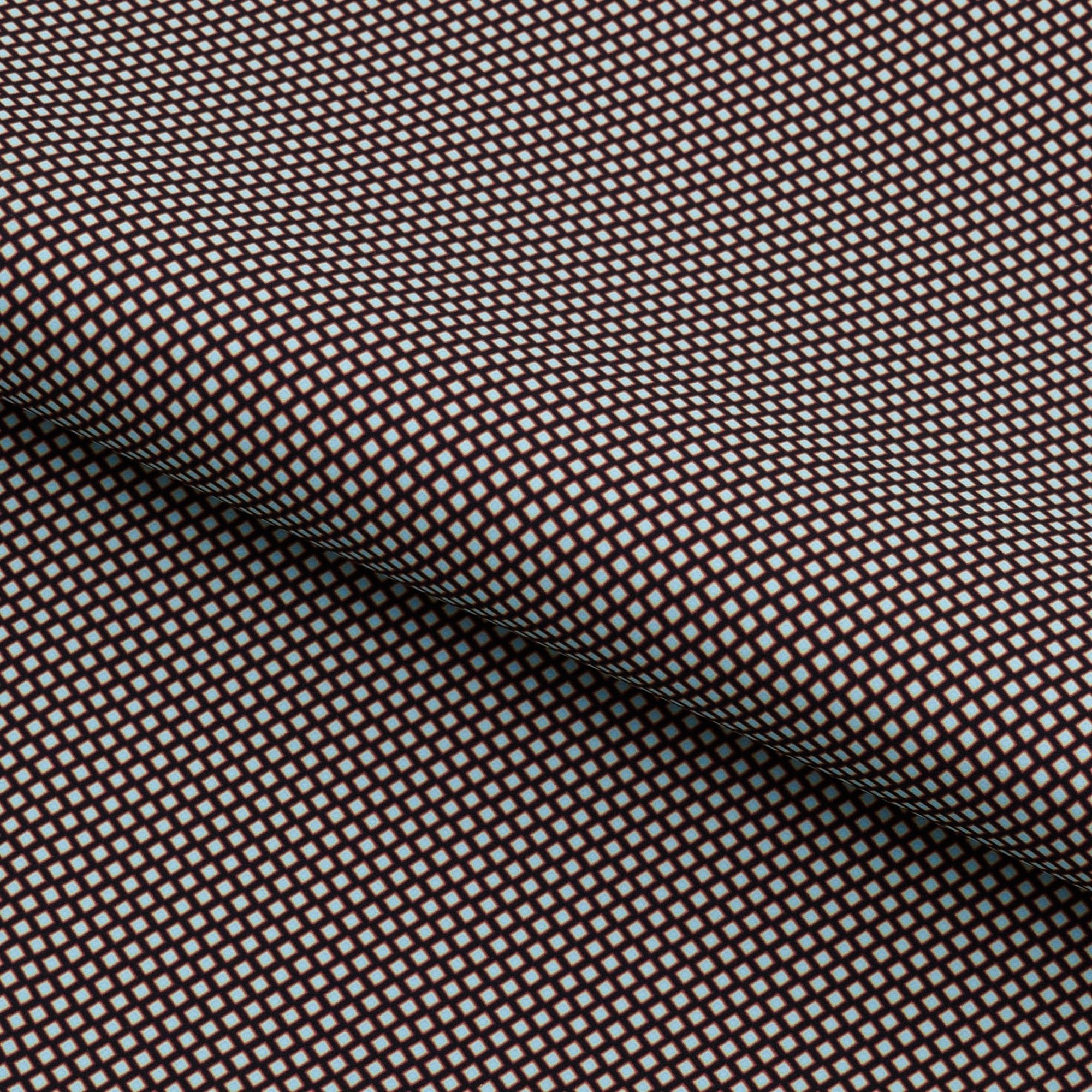 PTG307R - Mini Argyle Printed On Recycled Spandex Fabric | Blue Moon Fabrics