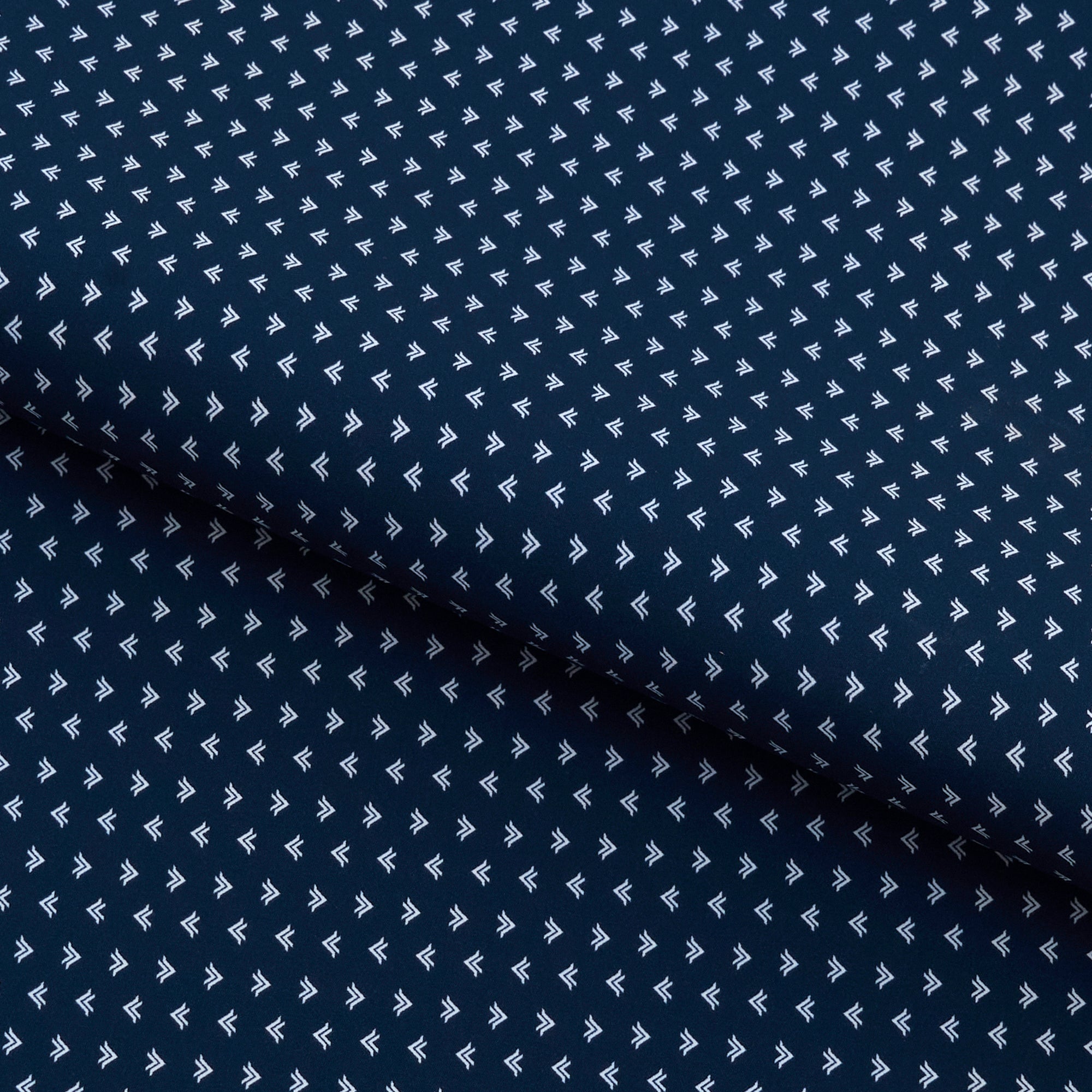 PTG309R - Left To Right Arrow Printed On Recycled Spandex Fabric | Blue Moon Fabrics