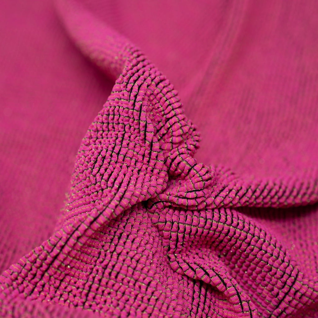 EL6015 - Ritzy Crinkle Nylon Polyester Spandex with Metallic Fabric | Blue Moon Fabrics