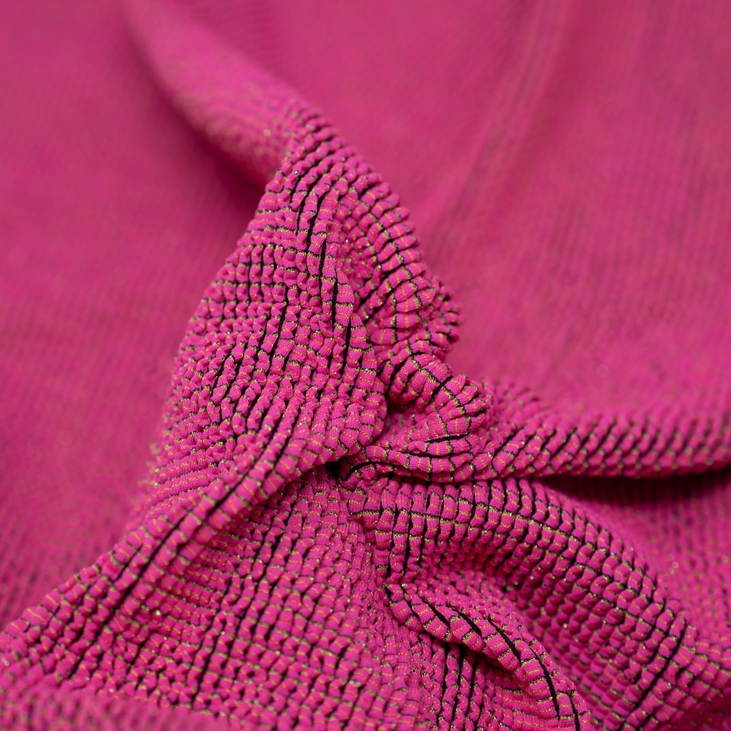 EL6015 - Ritzy Crinkle Nylon Polyester Spandex with Metallic Fabric | Blue Moon Fabrics