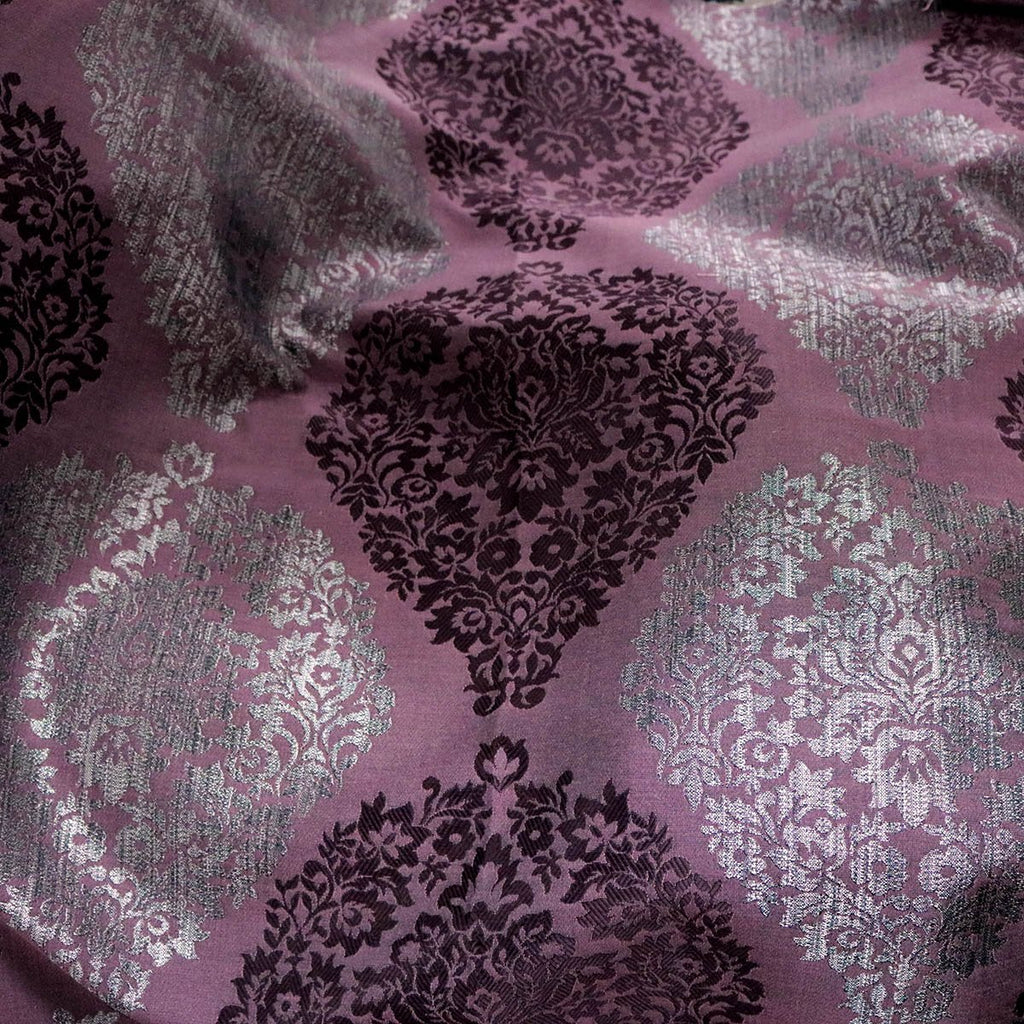 Rouge - Jacquard Damask Designer Pattern Home Decor by the Yard