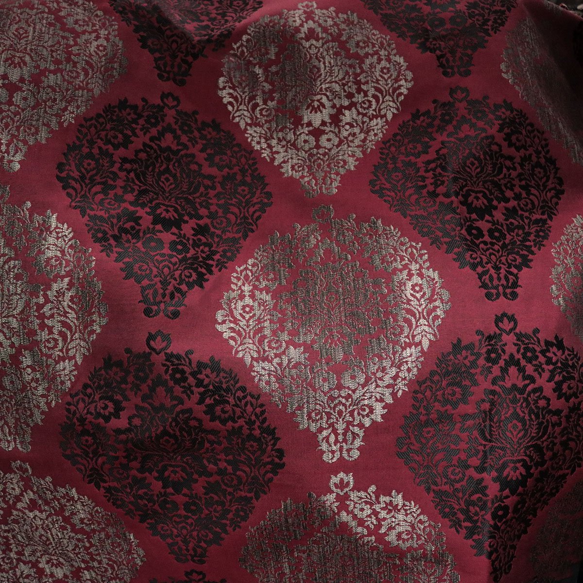 Rouge - Jacquard Damask Designer Pattern Home Decor by the Yard