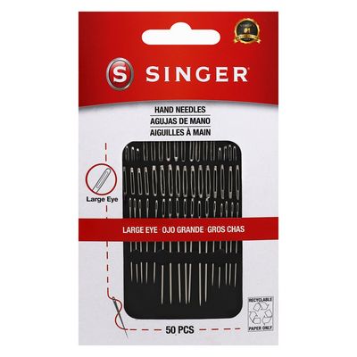 Singer Hand Needles - Large Eye Hand Needles 50pc