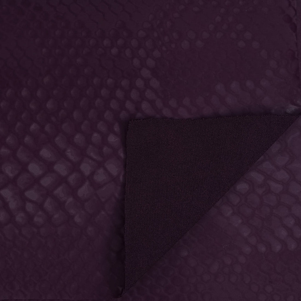 HK505 - Serpent Polyester spandex Slick Vinyl Fabric | Blue Moon Fabrics
