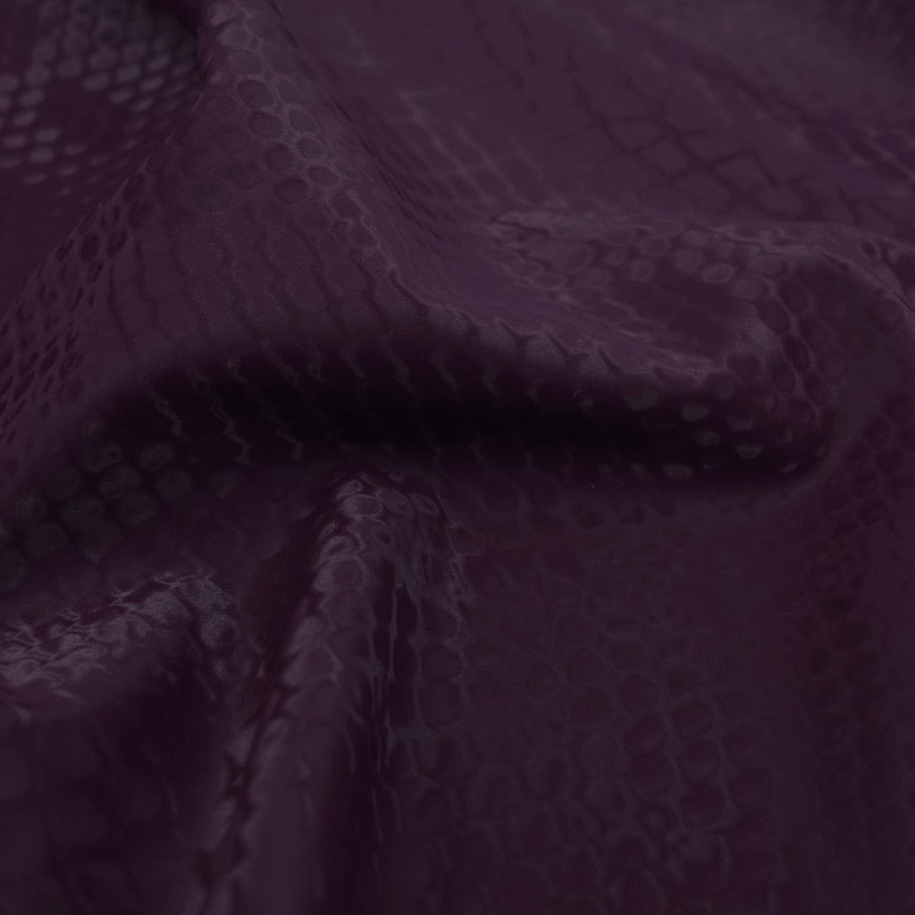 HK505 - Serpent Polyester spandex Slick Vinyl Fabric | Blue Moon Fabrics