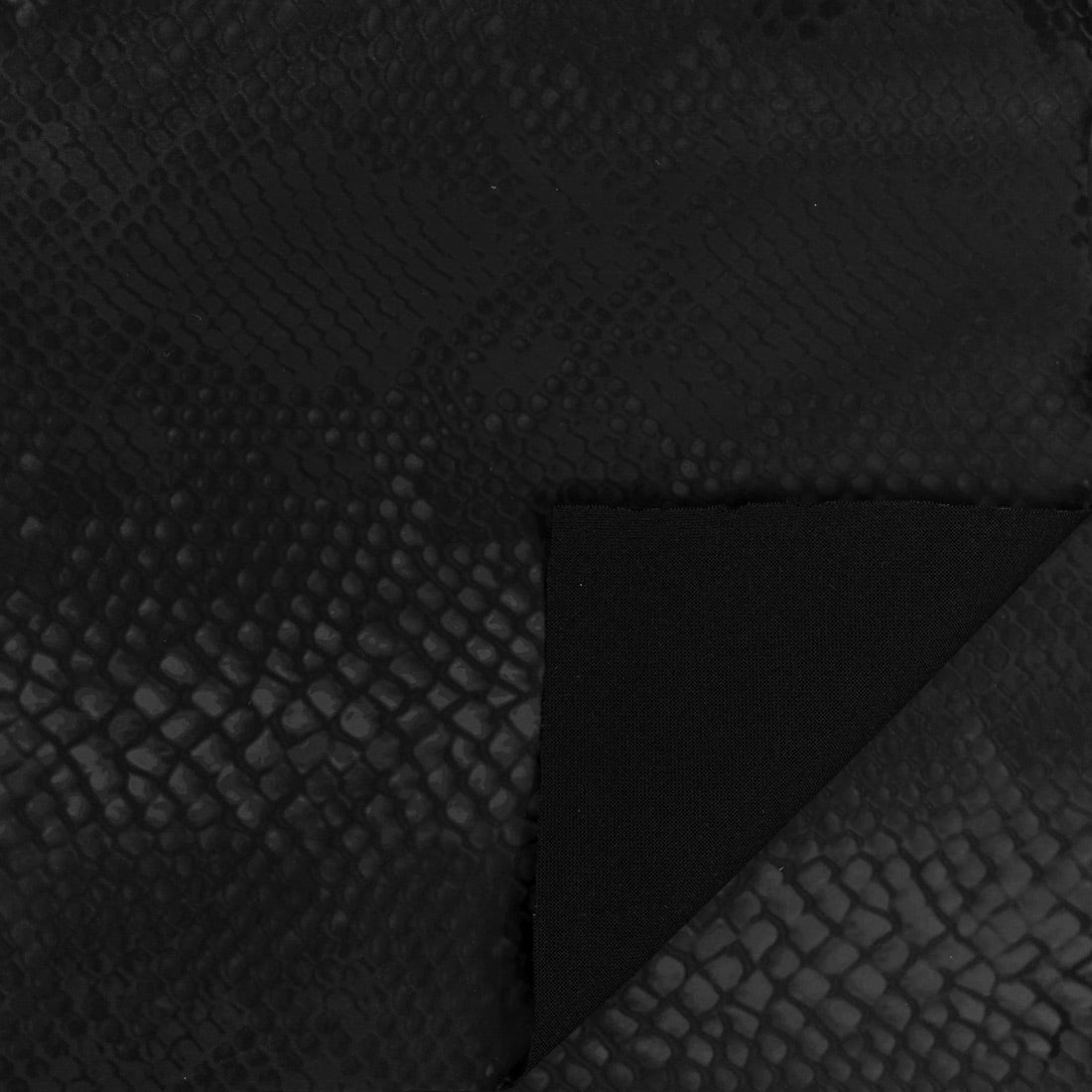 HK505 - Serpent Polyester spandex Slick Vinyl Fabric | Blue Moon Fabrics
