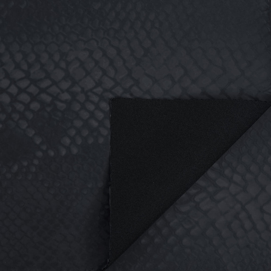 HK505 - Serpent Polyester spandex Slick Vinyl Fabric | Blue Moon Fabrics