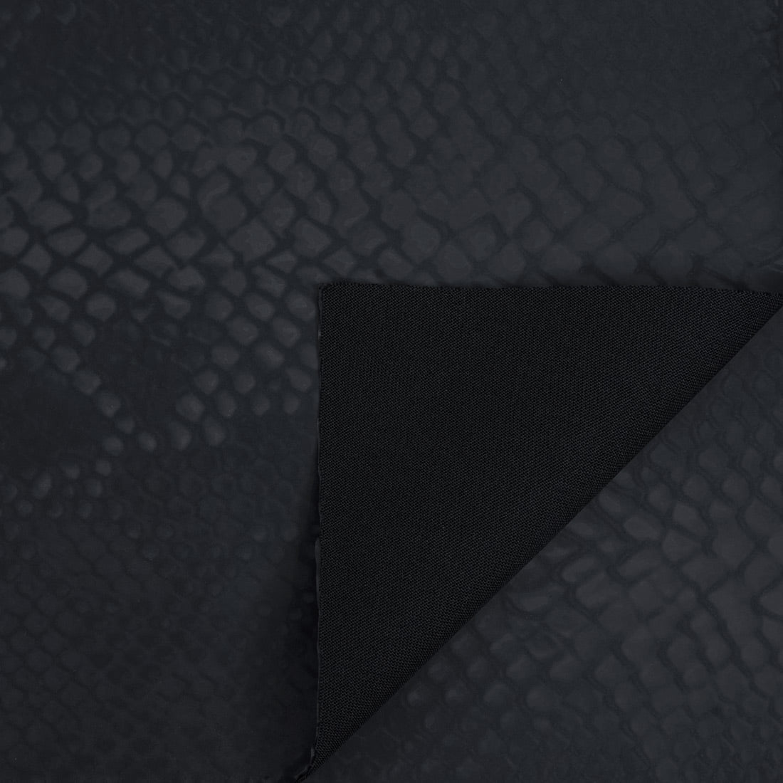 HK505 - Serpent Polyester spandex Slick Vinyl Fabric | Blue Moon Fabrics