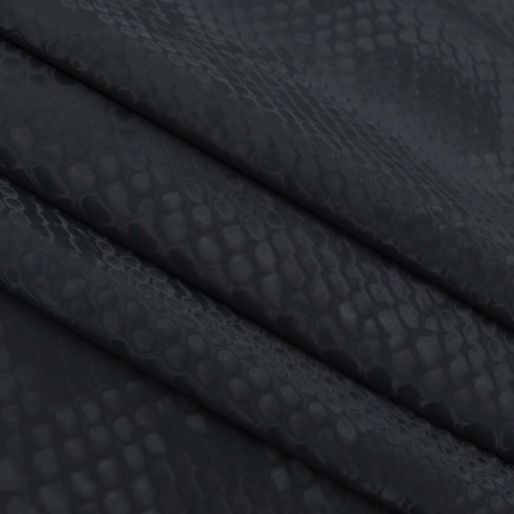 HK505 - Serpent Polyester spandex Slick Vinyl Fabric | Blue Moon Fabrics