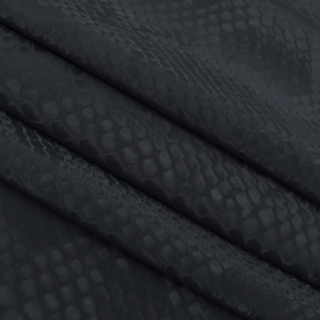 HK505 - Serpent Polyester spandex Slick Vinyl Fabric | Blue Moon Fabrics