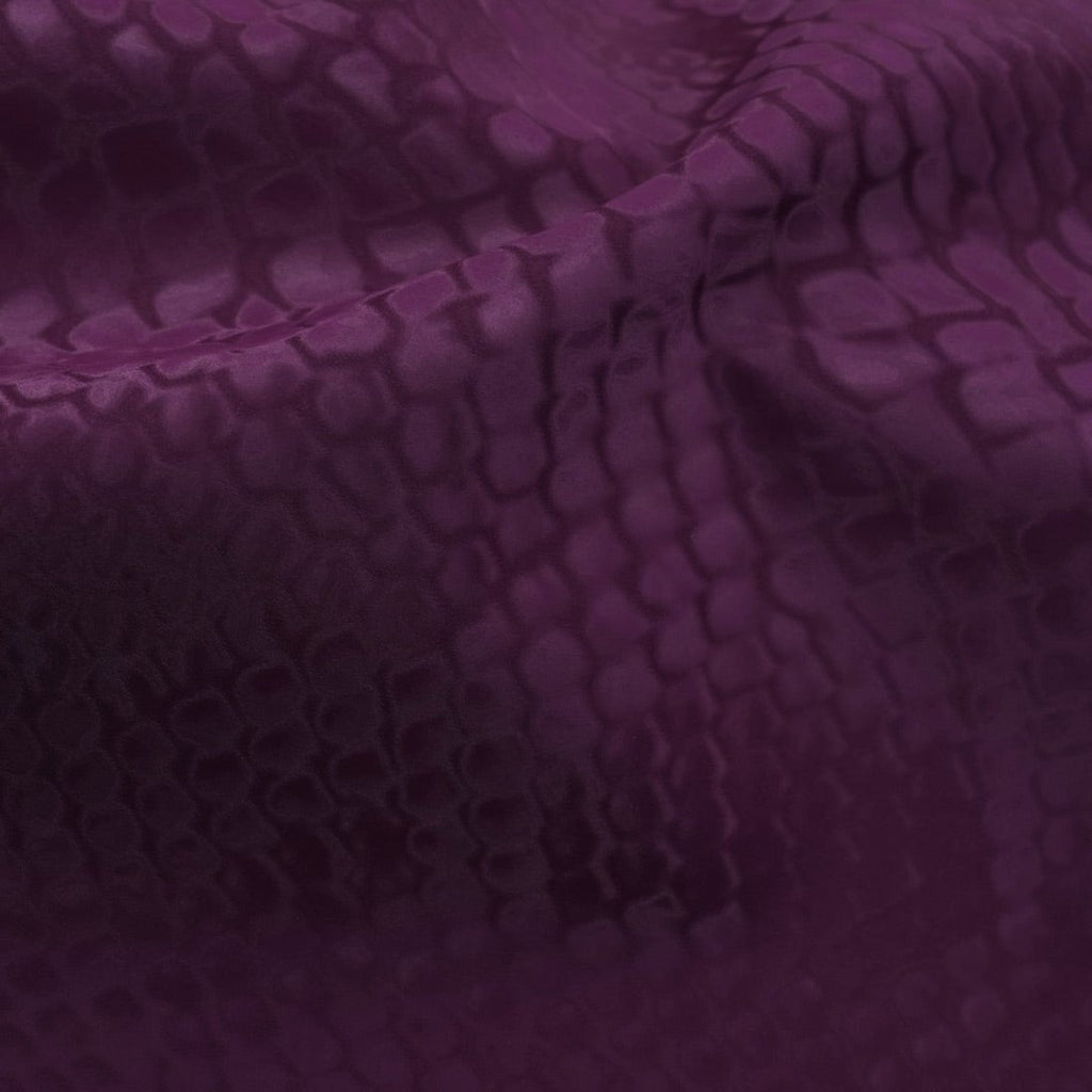 HK505 - Serpent Polyester spandex Slick Vinyl Fabric | Blue Moon Fabrics