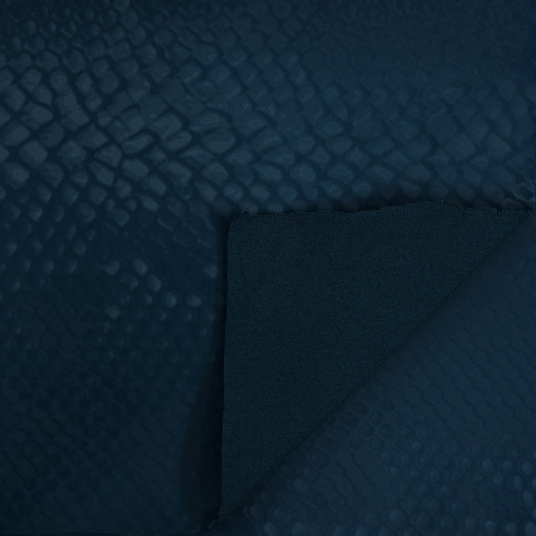 HK505 - Serpent Polyester spandex Slick Vinyl Fabric | Blue Moon Fabrics