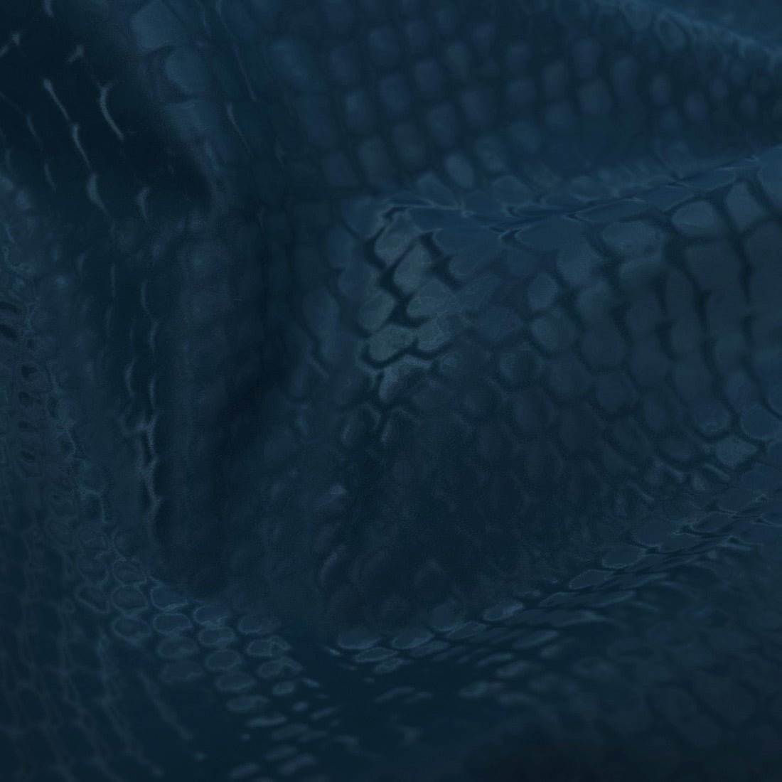 HK505 - Serpent Polyester spandex Slick Vinyl Fabric | Blue Moon Fabrics