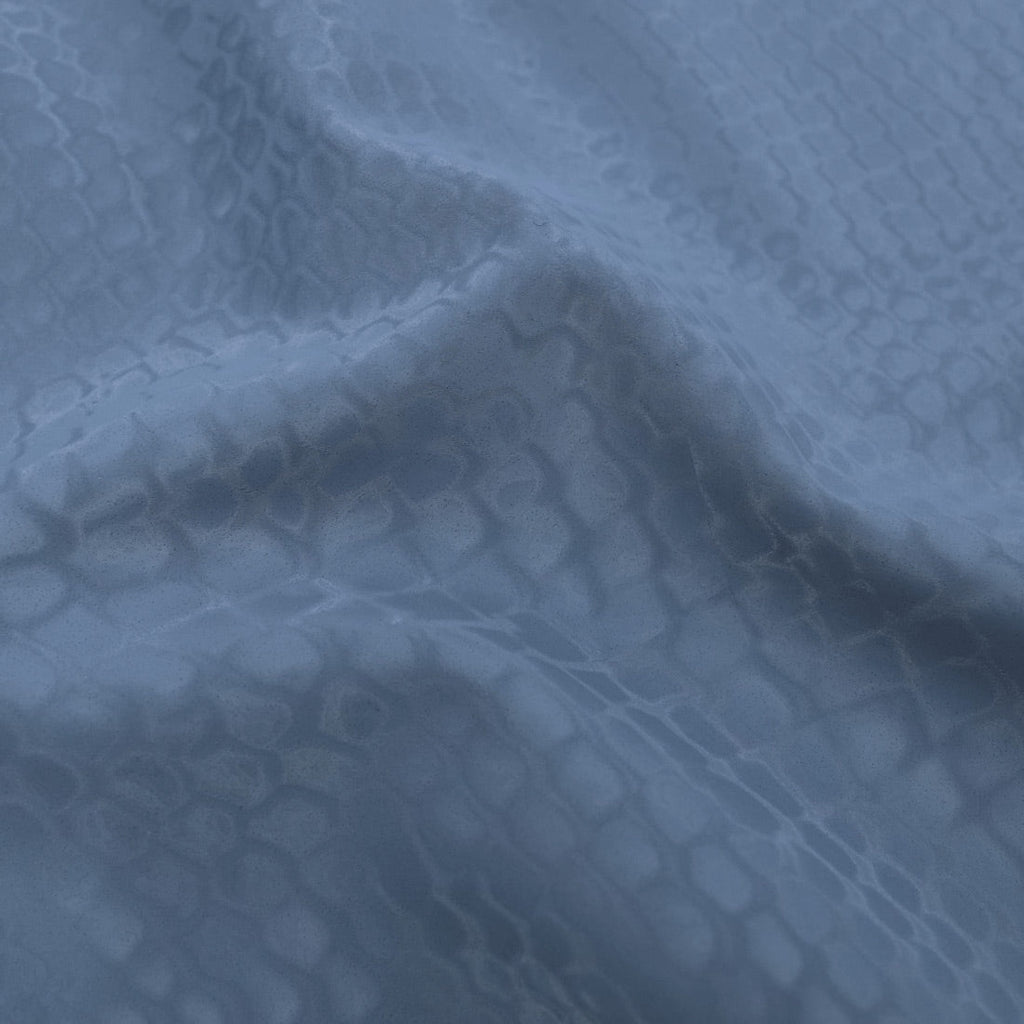 HK505 - Serpent Polyester spandex Slick Vinyl Fabric | Blue Moon Fabrics