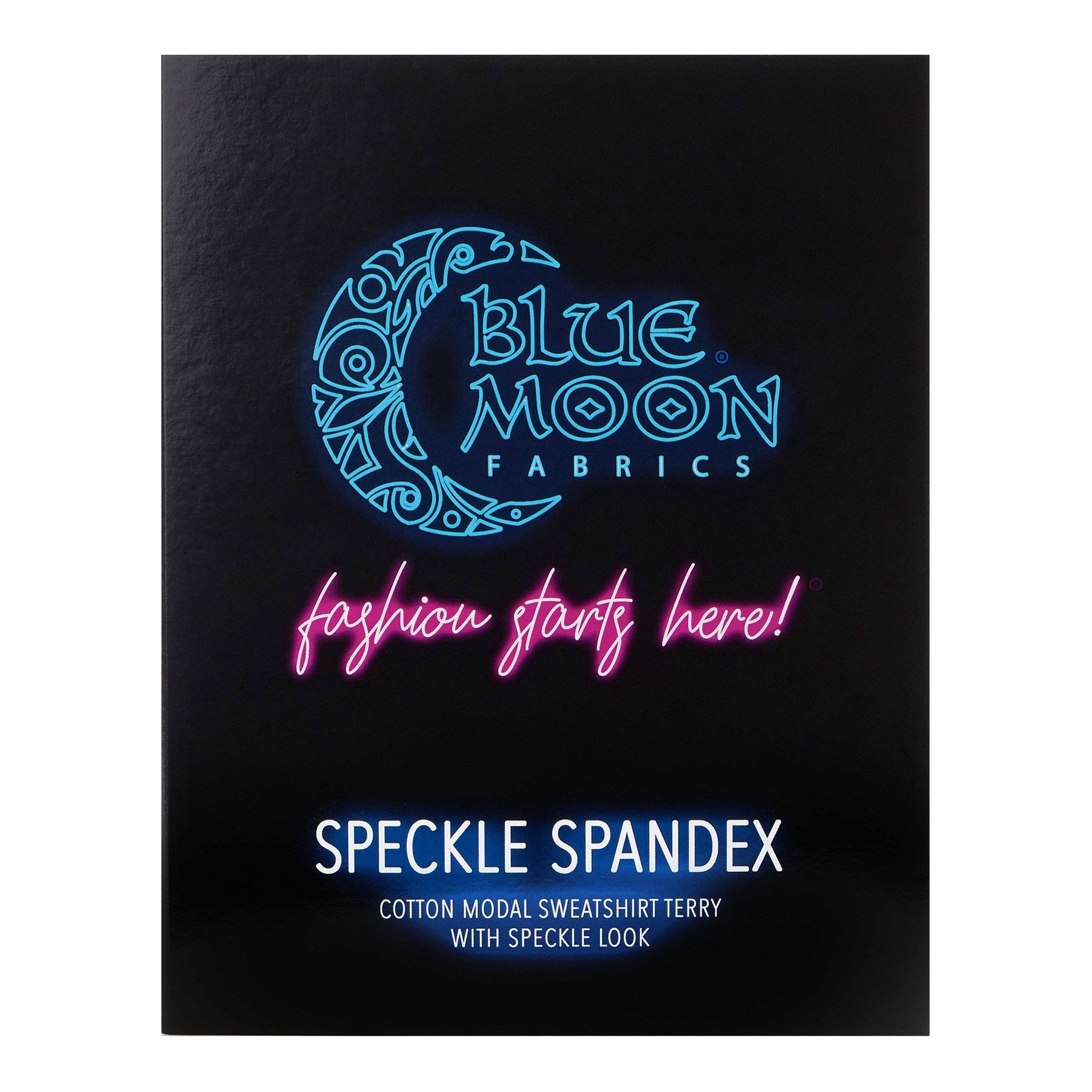 HK487 - Speckle Cotton Polyester Modal Spandex Color Card | Blue Moon Fabrics