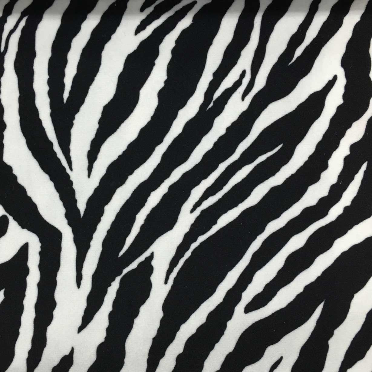 SAFARI - BABY ZEBRA, LA ZOO SHORT PILE VELVET DRAPERY AND UPHOLSTERY FABRIC BY THE YARD