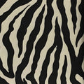 SAFARI - ZEBRA, LA ZOO SHORT PILE VELVET DRAPERY AND UPHOLSTERY FABRIC BY THE YARD
