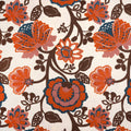SECRET GARDEN - CREWEL EMBROIDERY FABRIC, PERFECT FOR CURTAINS and DRAPERIES