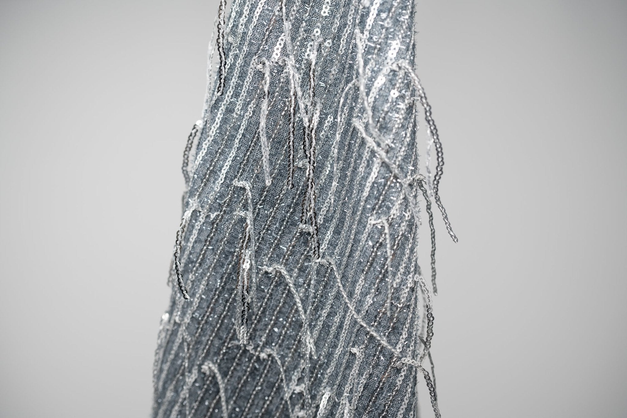Shimmy Polyester Mesh with Dangle Sequin Fabric | Blue Moon Fabrics