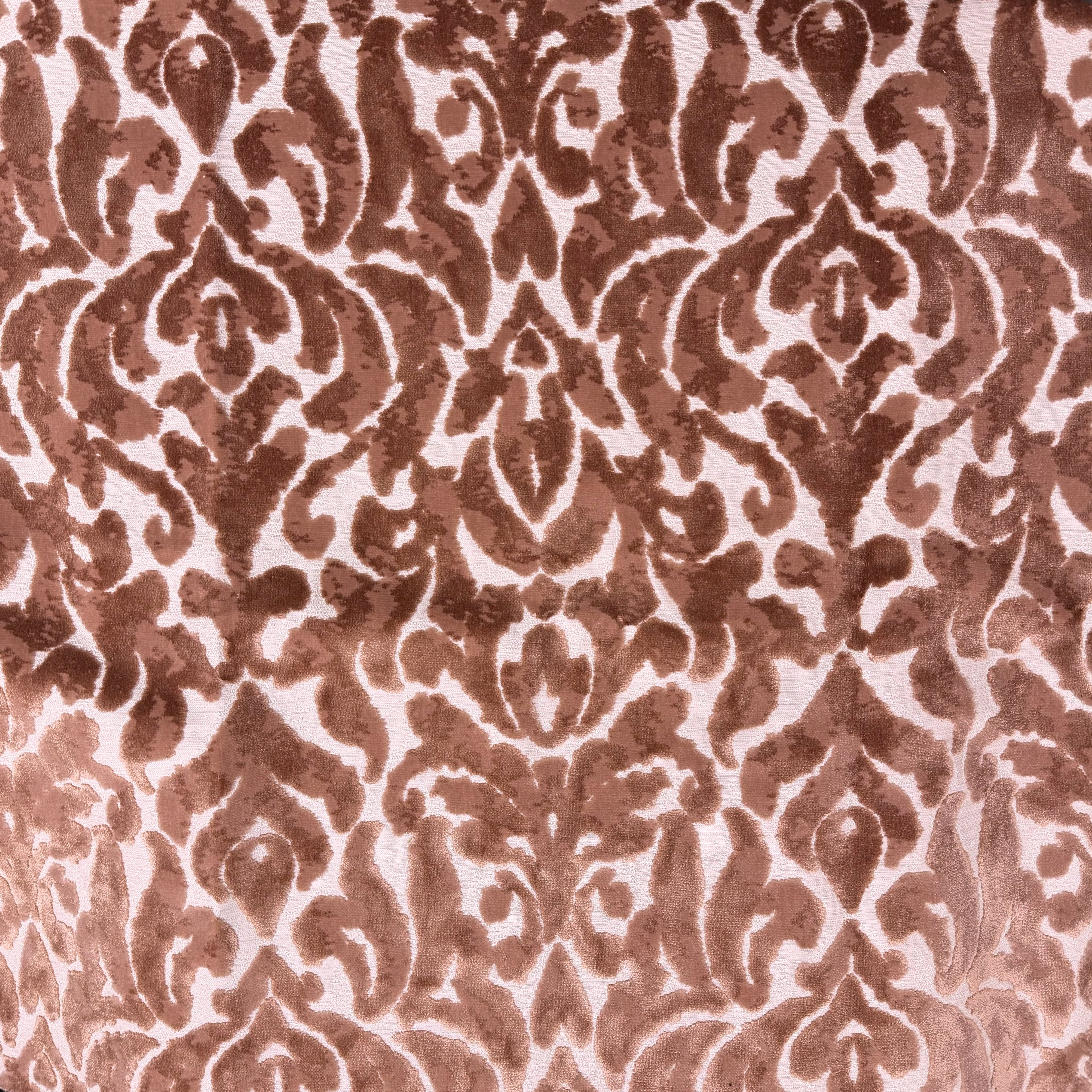 SOPHIA – Damask Cut Velvet Upholstery Fabric By The Yard