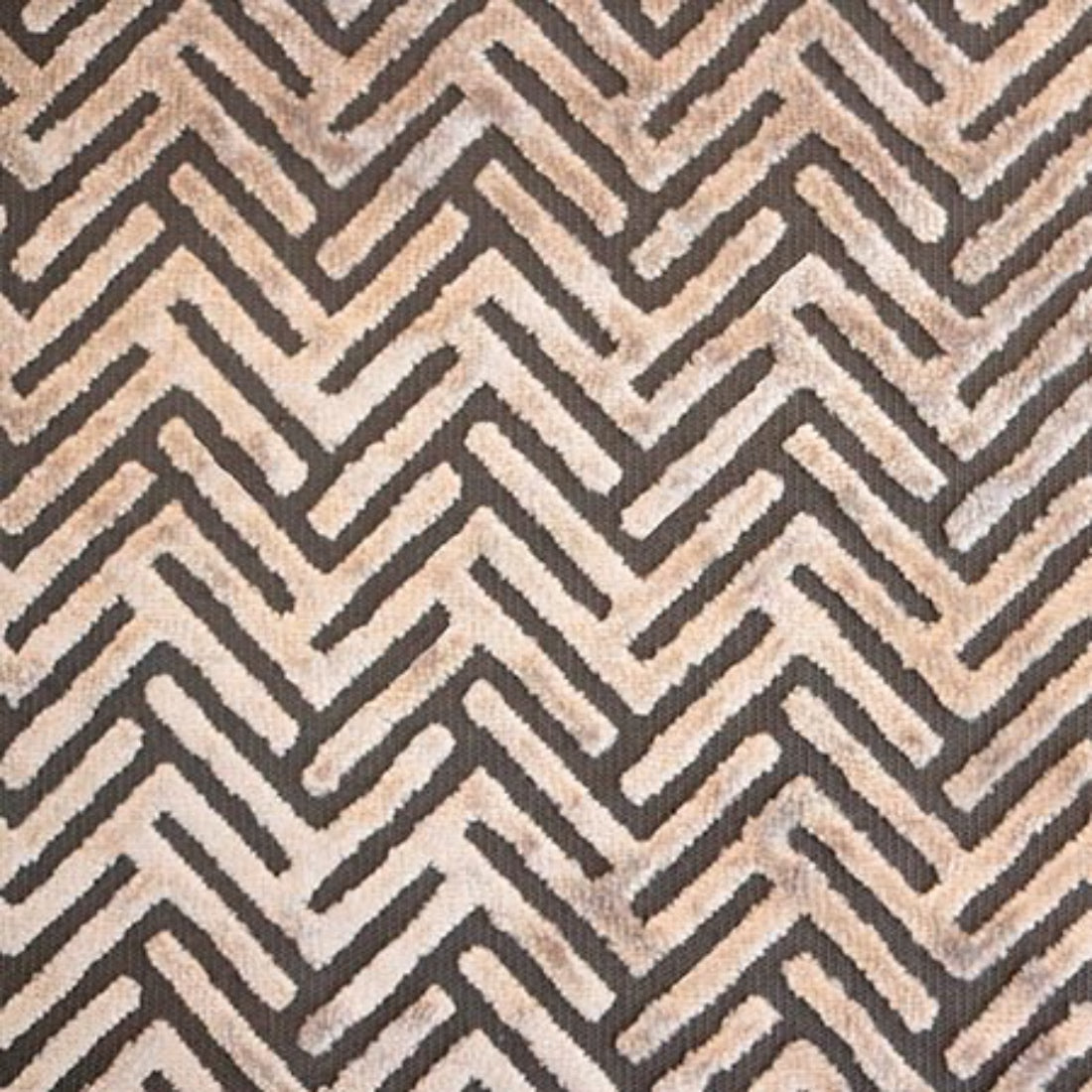 STARLET - GEOMETRIC PATTERN BURNOUT VELVET DRAPERY & UPHOLSTERY FABRIC BY THE YARD