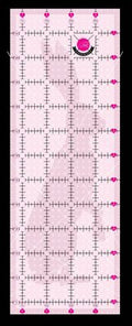 Tula Pink 4.5" × 12.5" Non-Slip Rabbit Cutting Ruler