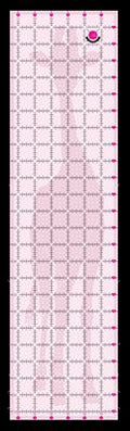 Tula Pink 6.5" × 24.5" Non-Slip Giraffe Cutting Ruler