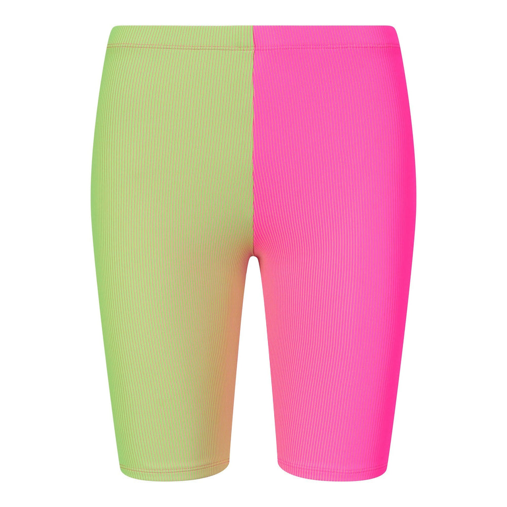 HK436 - Two Tone Rib Nylon Polyester Spandex Fabric | Blue Moon Fabrics