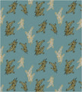 Safari Dreams - Ferns - Blue (3-Yard Pack)