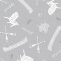 Lake Retreat - Lakeside Toss - Gray