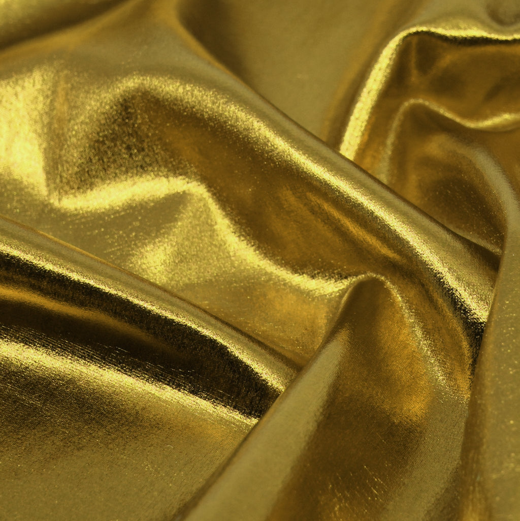 All Over Foil Nylon Spandex Fabric | Blue Moon Fabrics