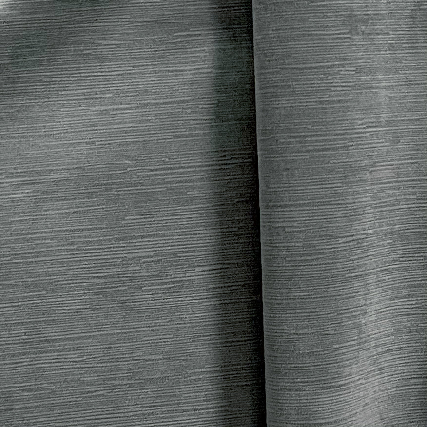 BENSON - TEXTURED MICROFIBER PLAIN VELVET UPHOLSTERY FABRIC BY THE YARD