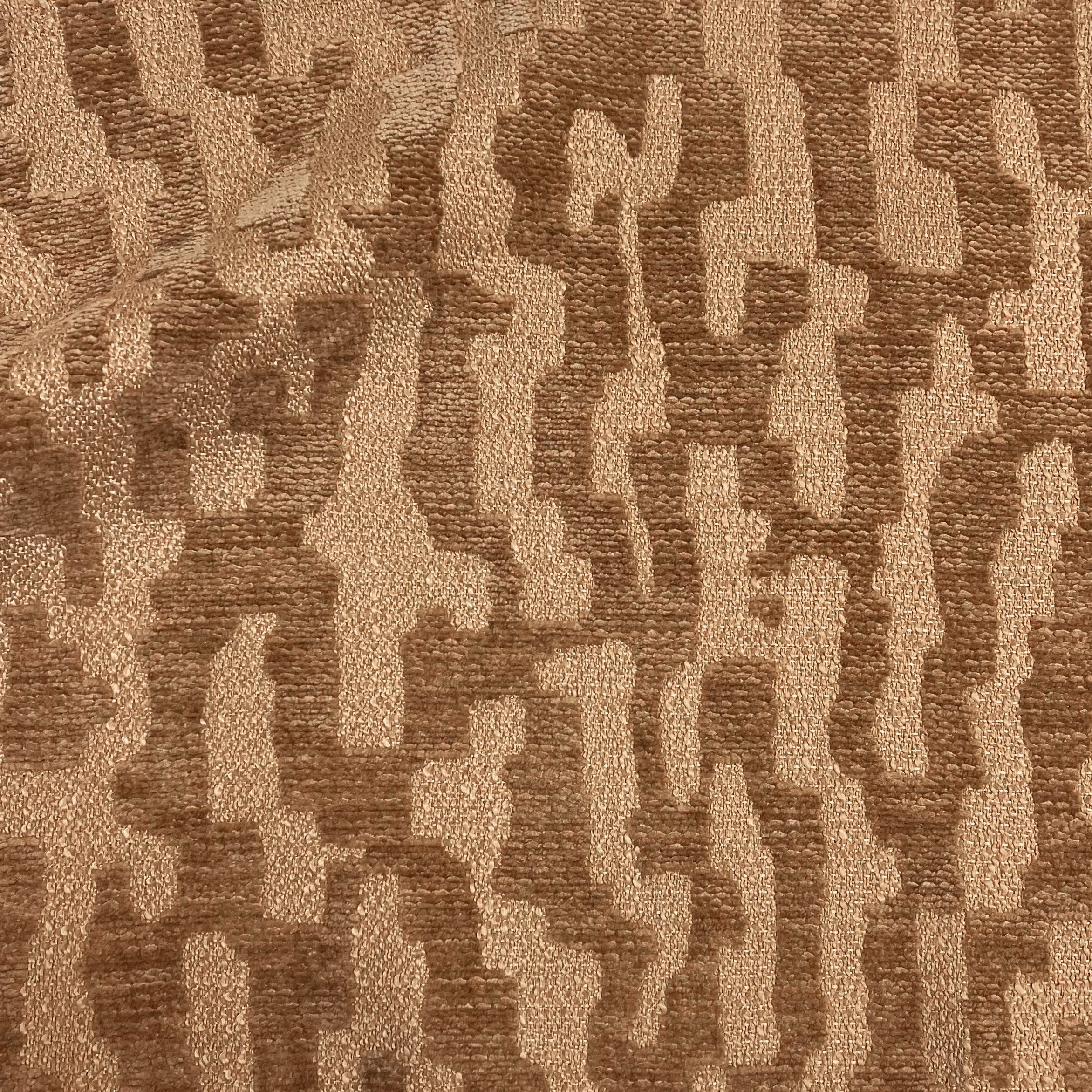BIKO - KUBA DESIGN CHENILLE UPHOLSTERY FABRIC BY THE YARD