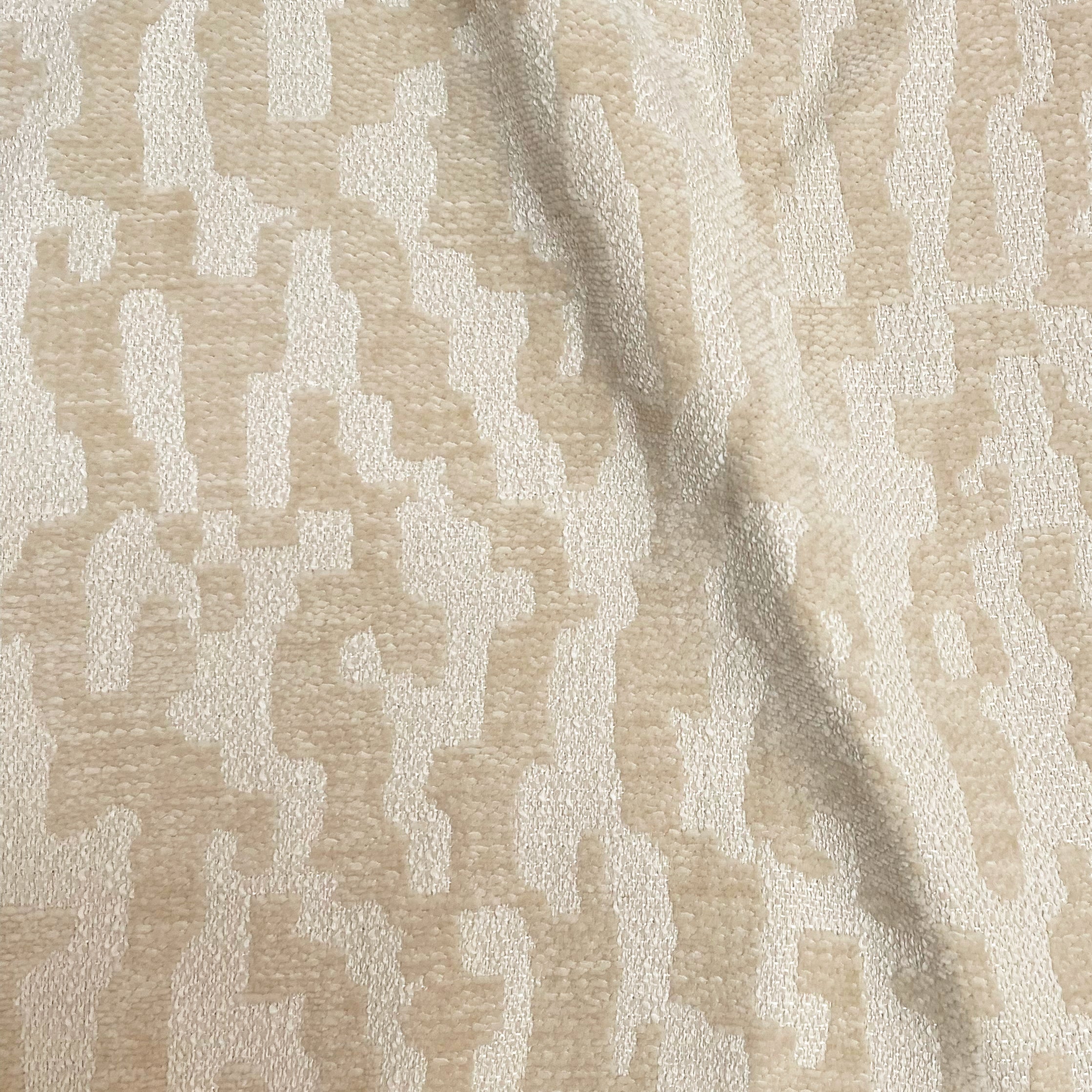 BIKO - KUBA DESIGN CHENILLE UPHOLSTERY FABRIC BY THE YARD