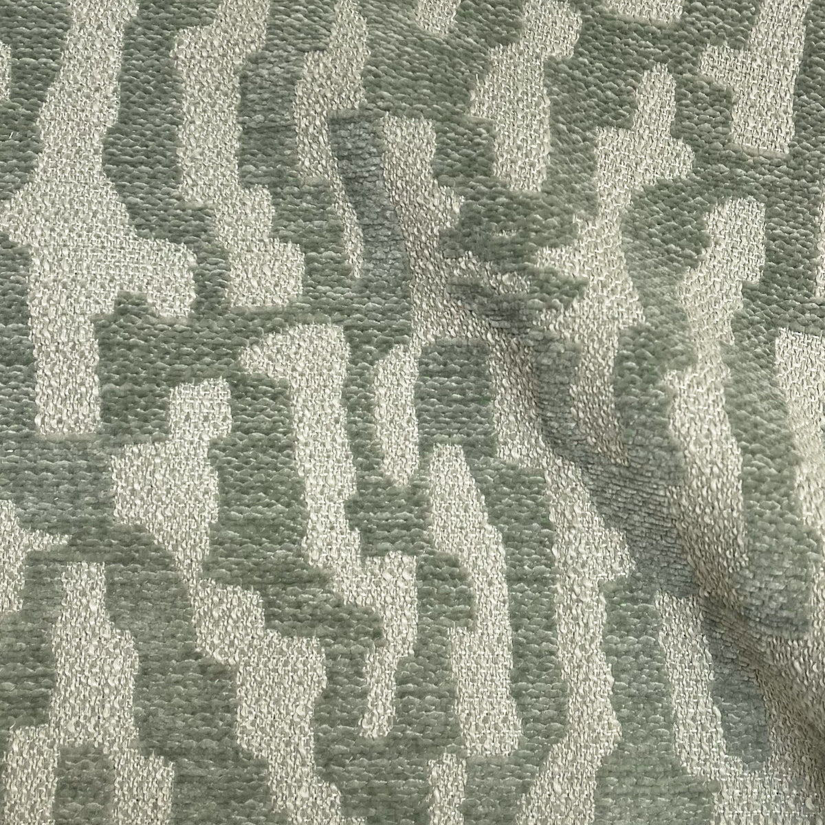 BIKO - KUBA DESIGN CHENILLE UPHOLSTERY FABRIC BY THE YARD