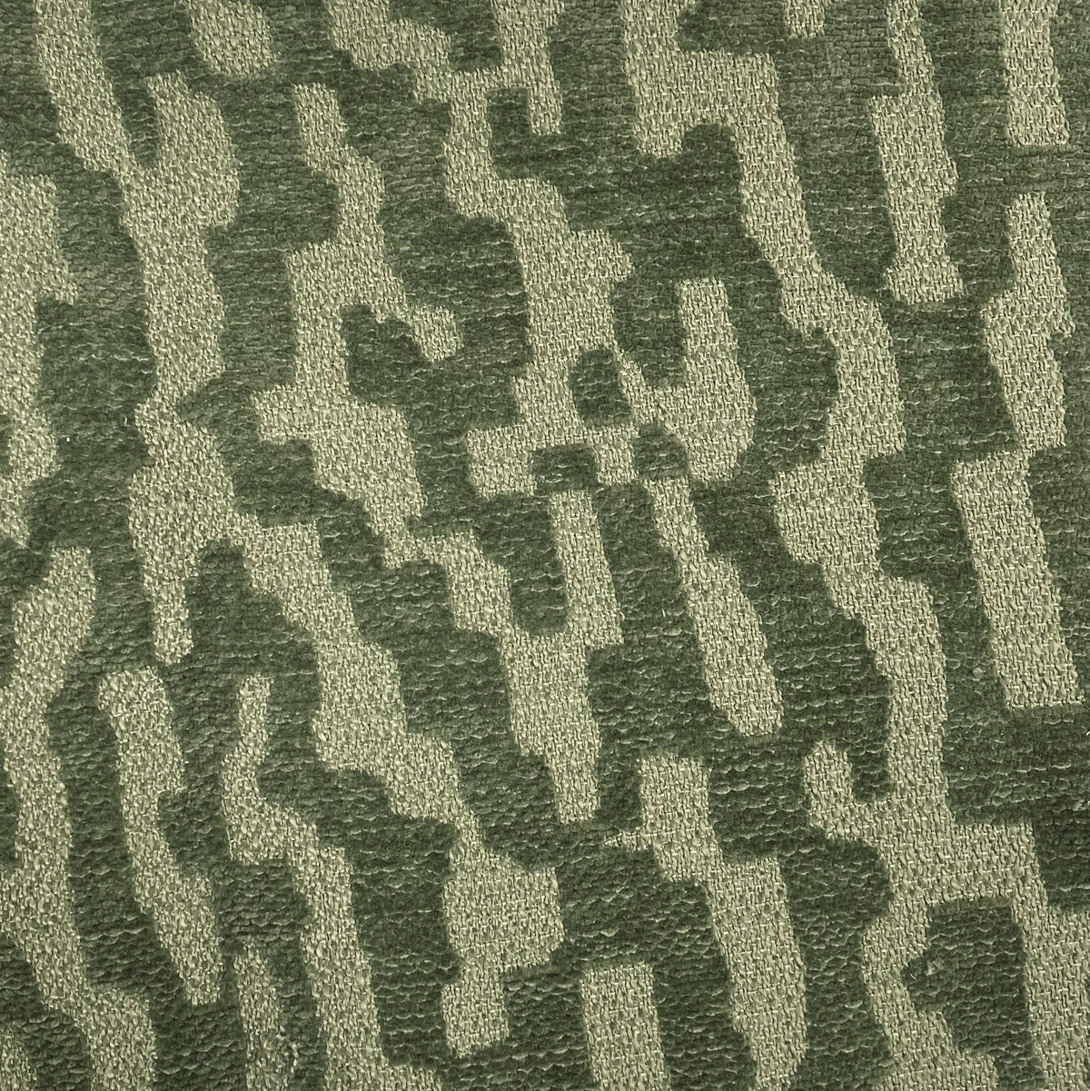 BIKO - KUBA DESIGN CHENILLE UPHOLSTERY FABRIC BY THE YARD