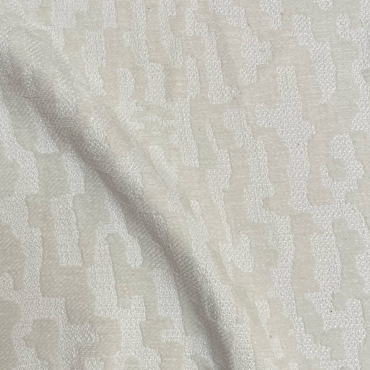 BIKO - KUBA DESIGN CHENILLE UPHOLSTERY FABRIC BY THE YARD