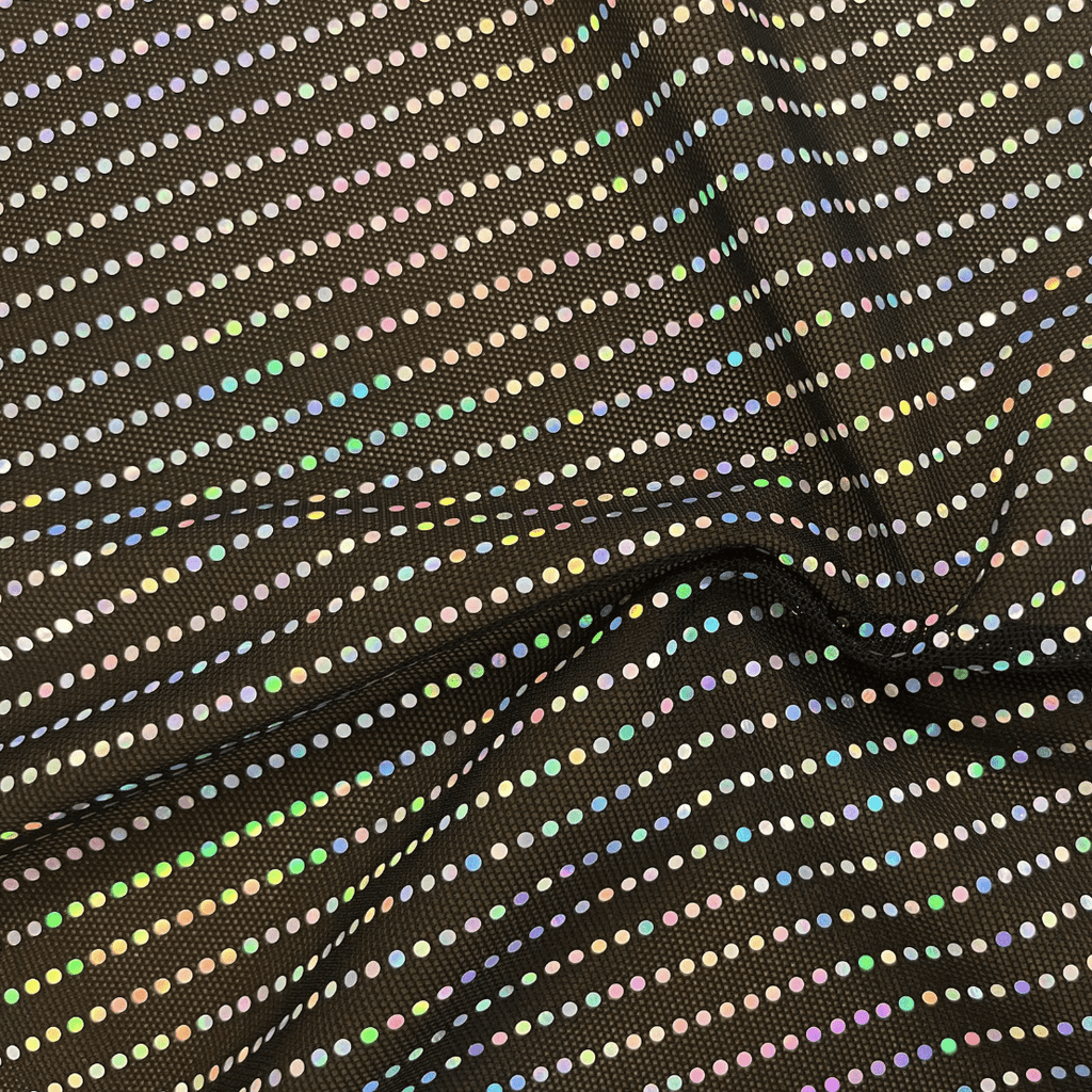Waterfall On Super Mesh Fabric | Blue Moon Fabrics