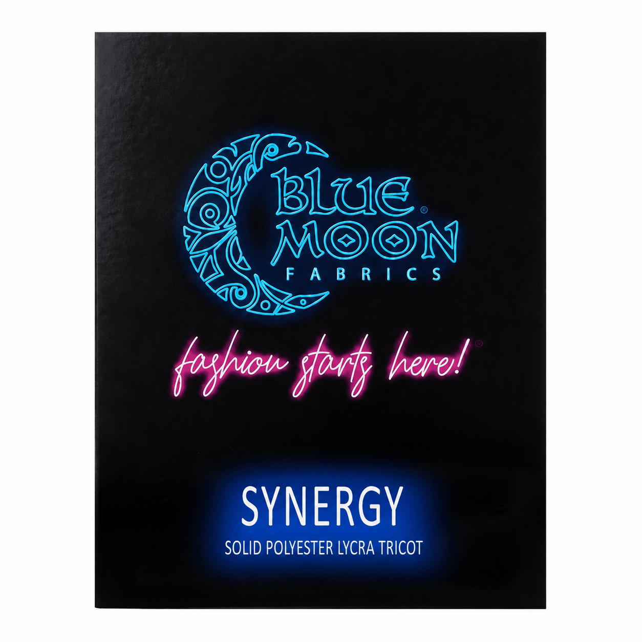 AT246 - Synergy Polyester Lycra Color Card | Blue Moon Fabrics