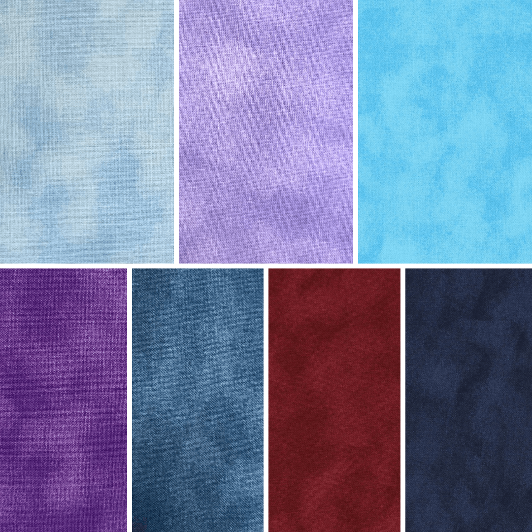 Color Waves Twilight 5"x5" Charm Pack - 42 Squares