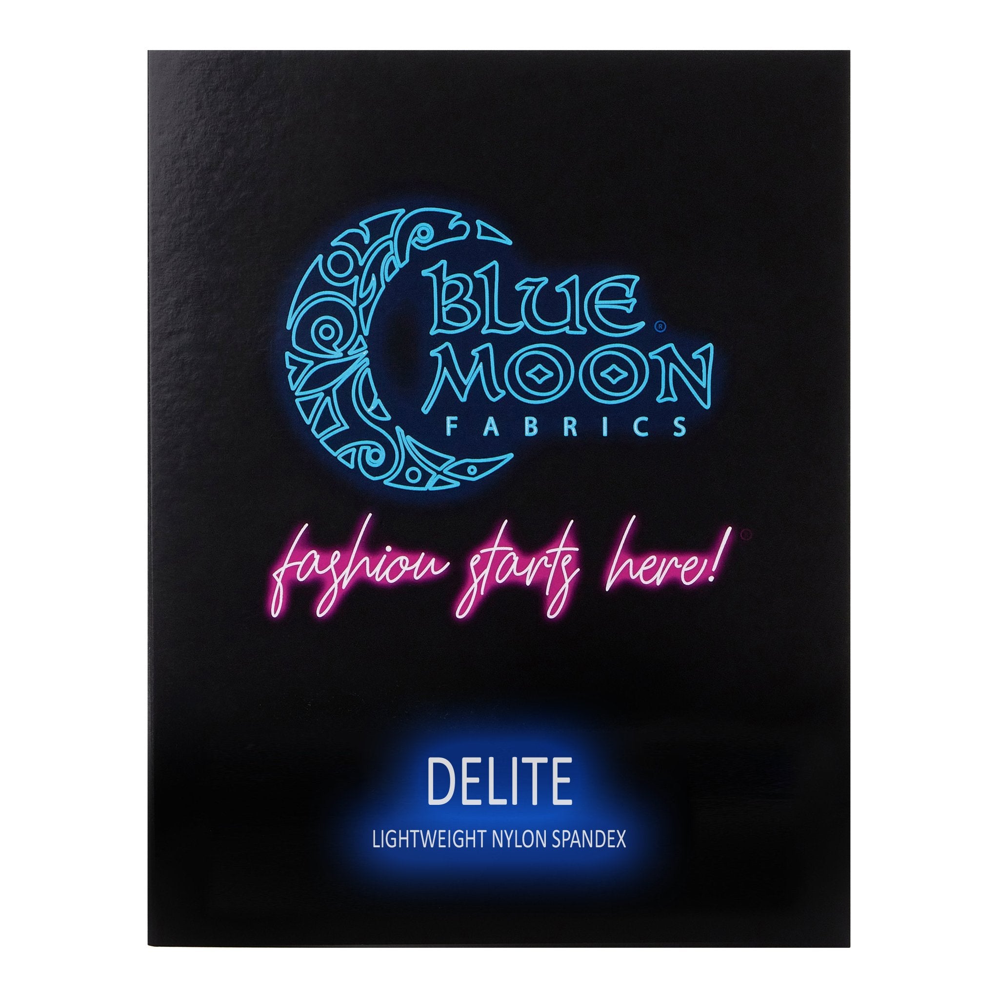 HK417 - Delite Lightweight Nylon Spandex Color Card | Blue Moon Fabrics