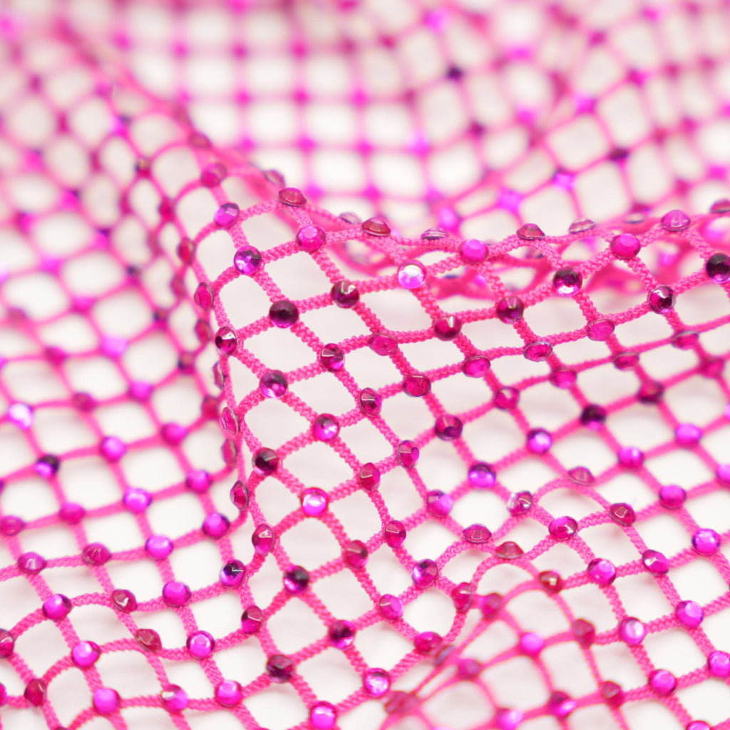 Enigma Diamond Fishnet Fabric | Blue Moon Fabrics