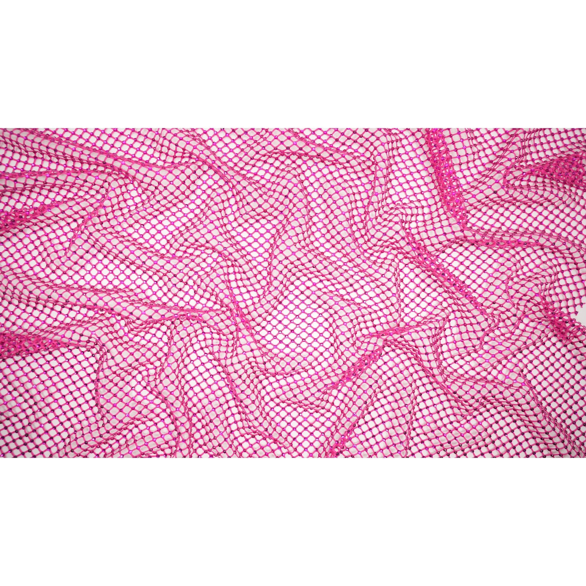Enigma Diamond Fishnet Fabric | Blue Moon Fabrics