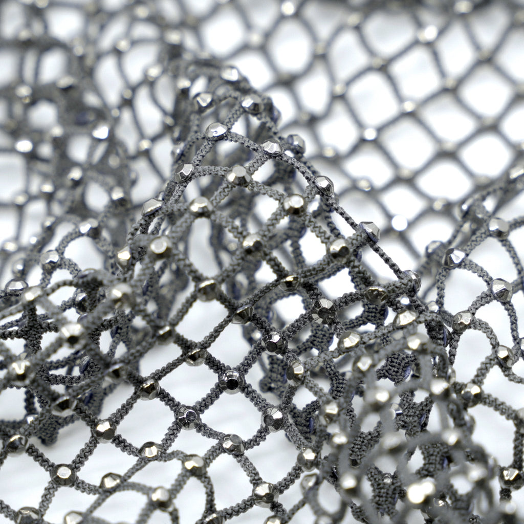Enigma Diamond Fishnet Fabric | Blue Moon Fabrics