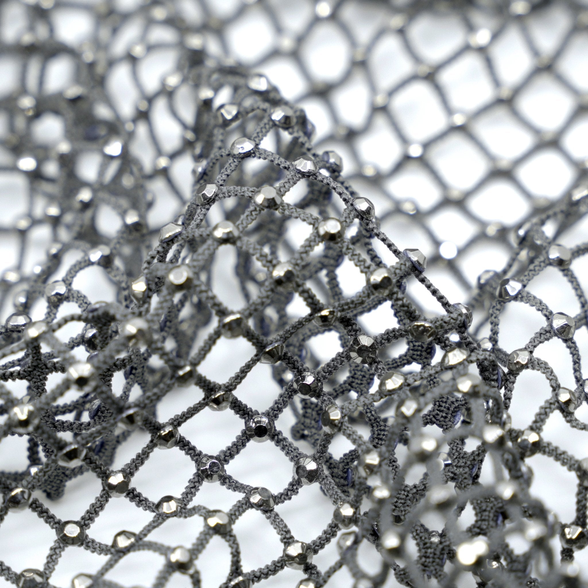 Enigma Diamond Fishnet Fabric | Blue Moon Fabrics