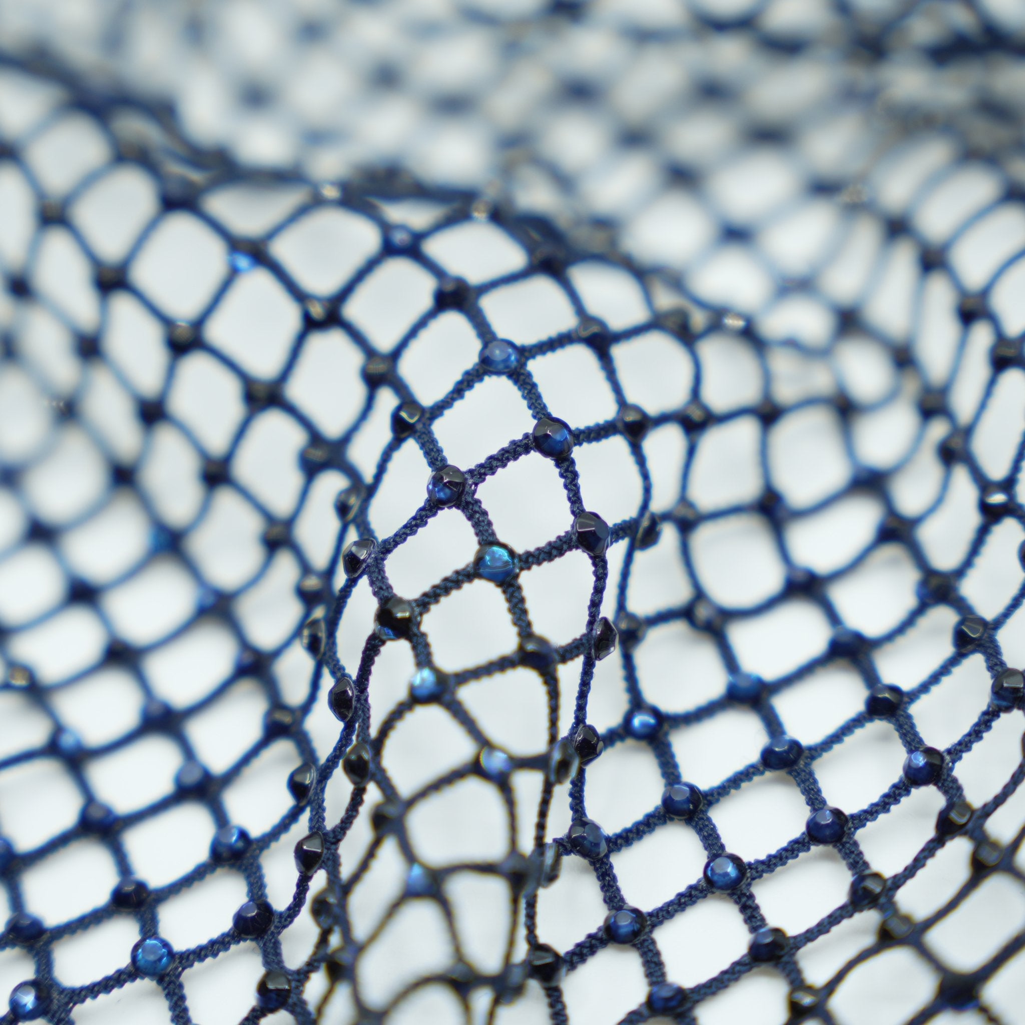 Enigma Diamond Fishnet Fabric | Blue Moon Fabrics