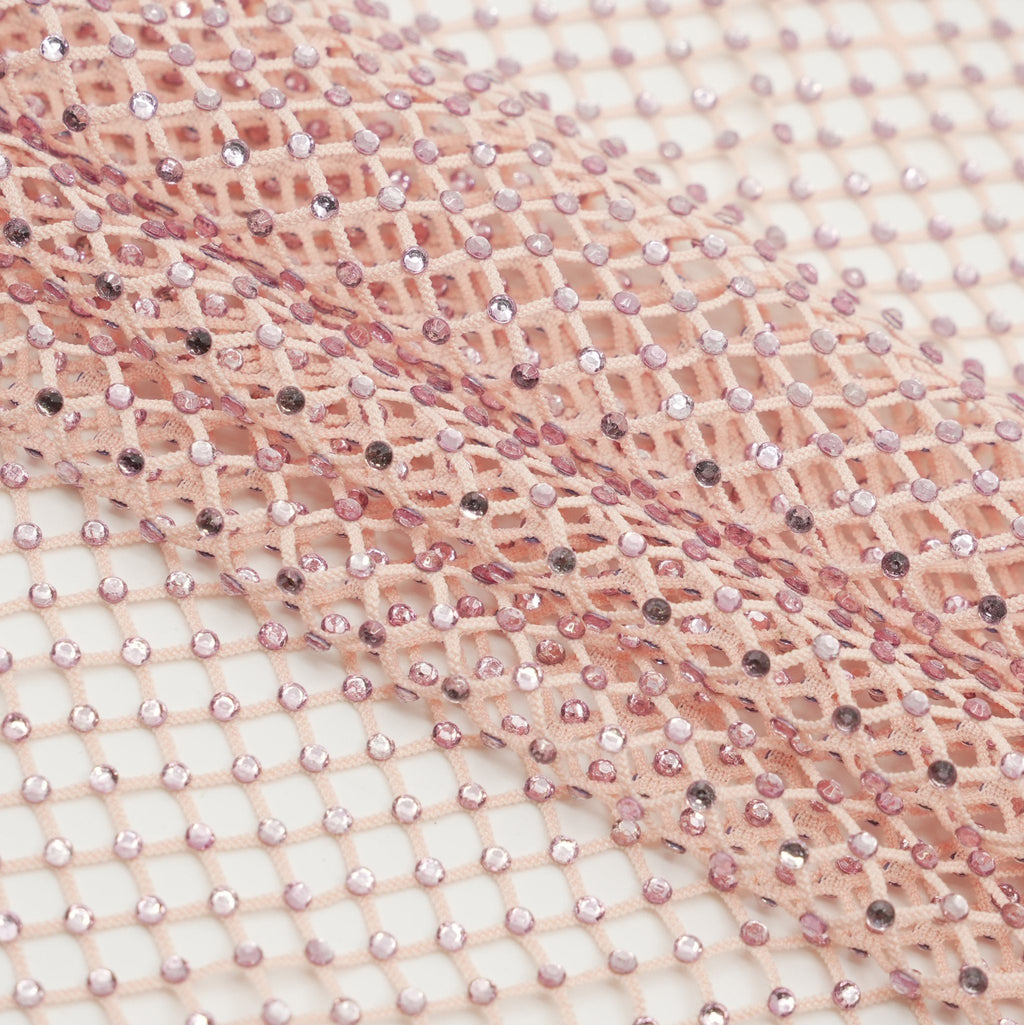 Enigma Diamond Fishnet Fabric | Blue Moon Fabrics