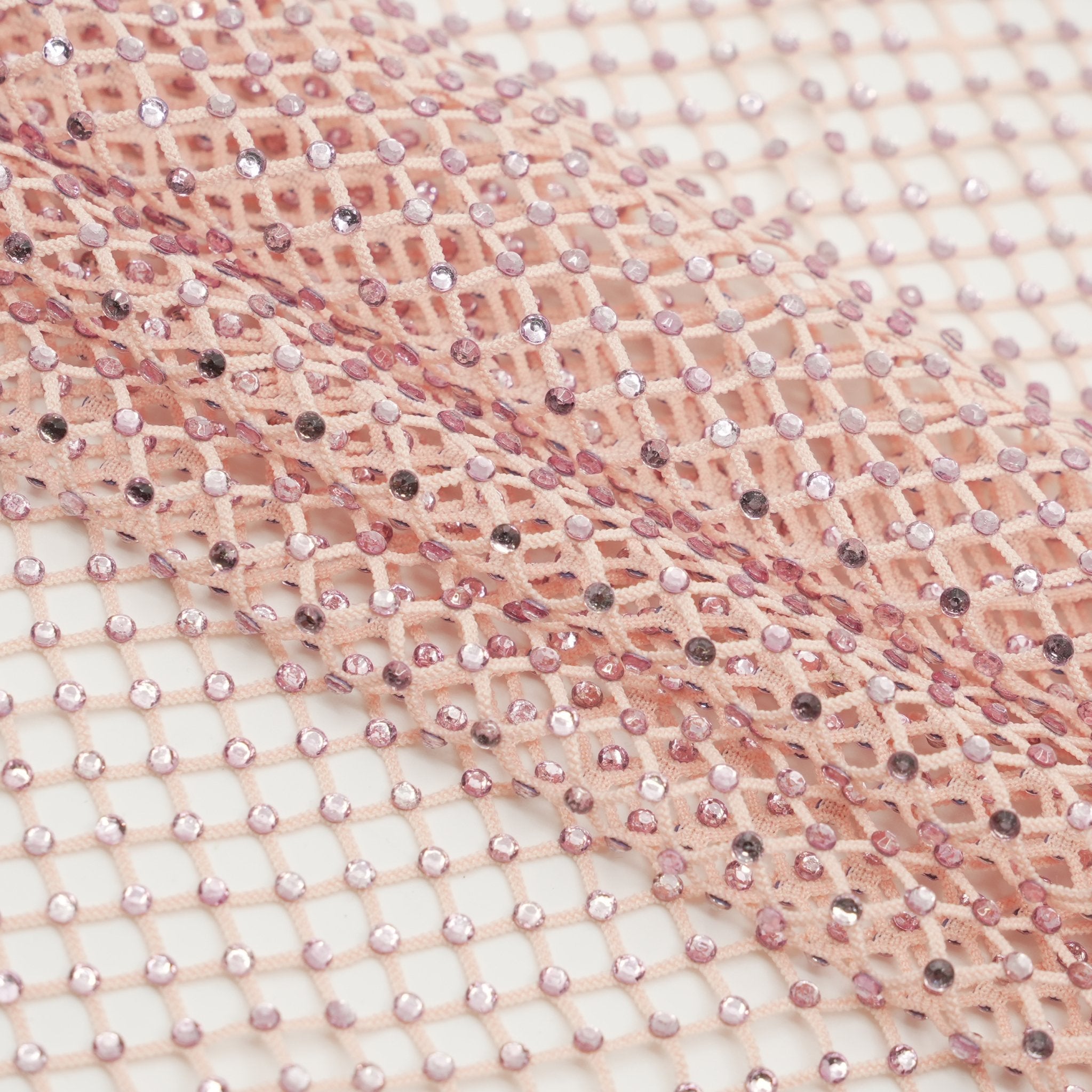Enigma Diamond Fishnet Fabric | Blue Moon Fabrics