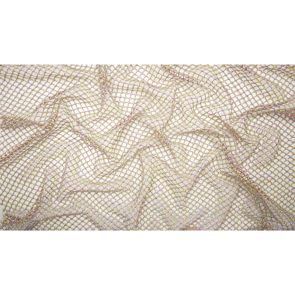Enigma Diamond Fishnet Fabric | Blue Moon Fabrics