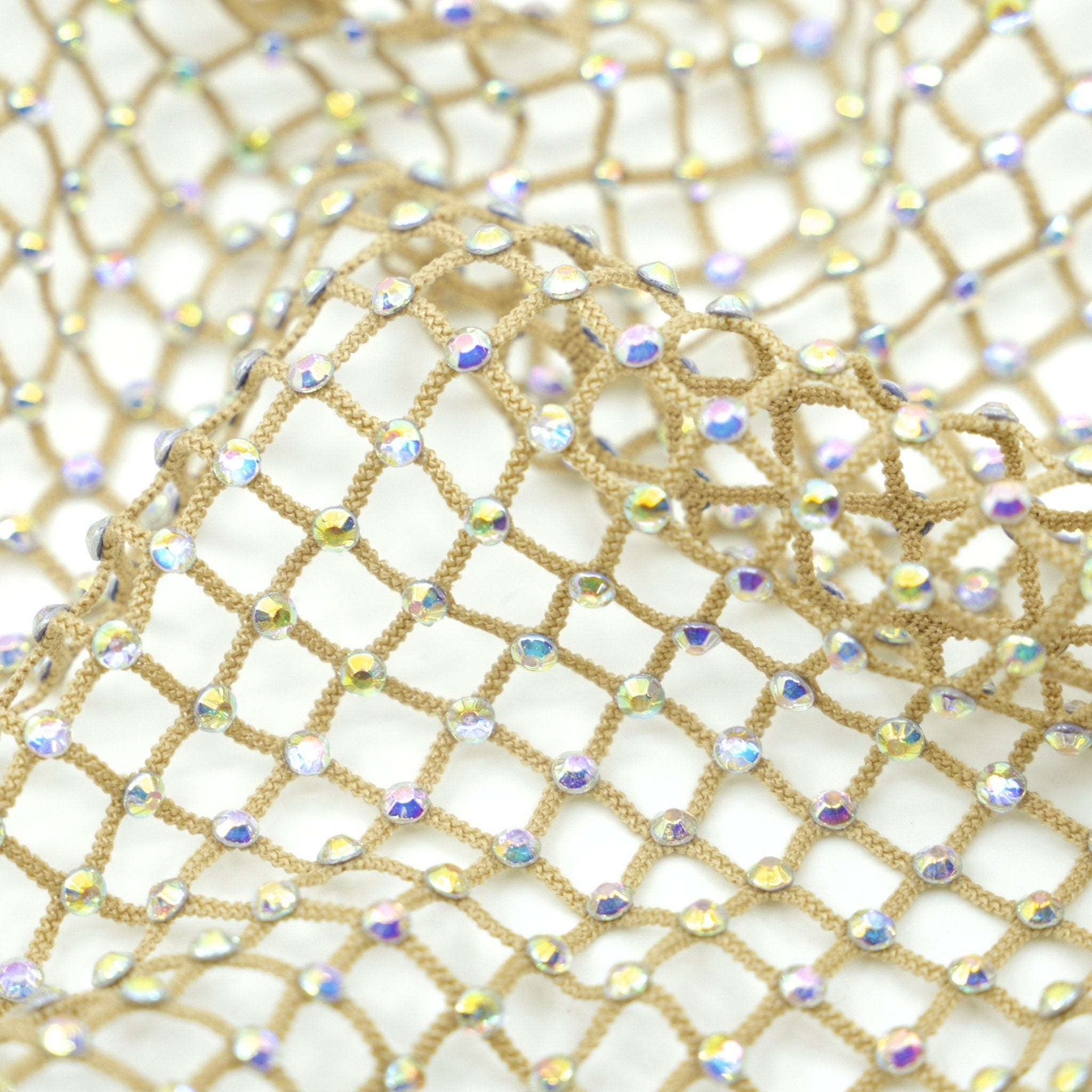 Enigma Diamond Fishnet Fabric | Blue Moon Fabrics